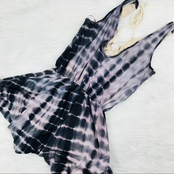 Sage tie dye romper M - Picture 4 of 4